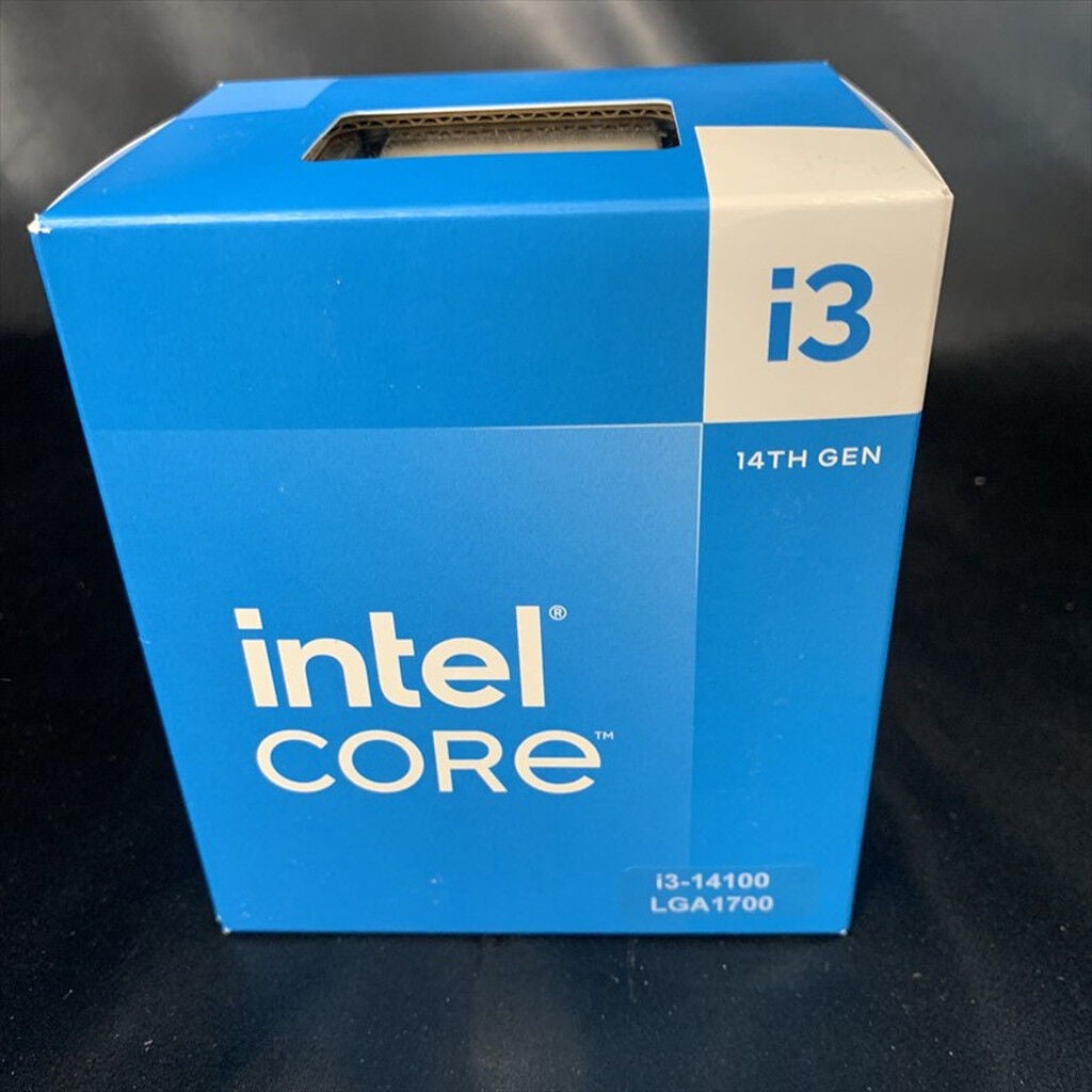 Intel Core i3-14100 【中古】　　　a33 中古 INTEL Core i3 14100 (1700/3.5G/12M/C4/T8) 162955 （374693