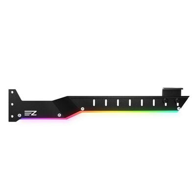 EZDIY  ARGB Graphics Card Holder 309- Black YIHPI309-16 (ブラック) 