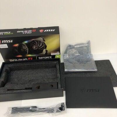 【徳島住吉店】中古  MSI GeForce RTX 2080 Ti GAMING X TRIO (RTX2080Ti) 138193 