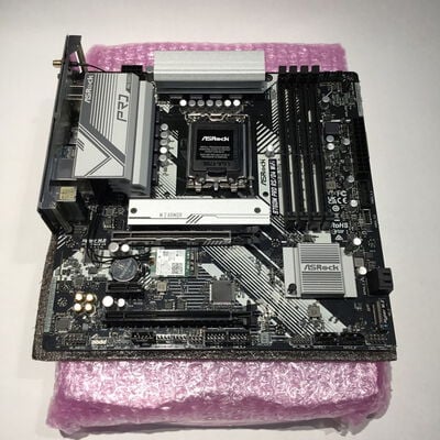【松山環状枝松店】中古  ASRock B760M Pro RS/D4 WiFi (B760 1700 mATX DDR4) 4560001072 