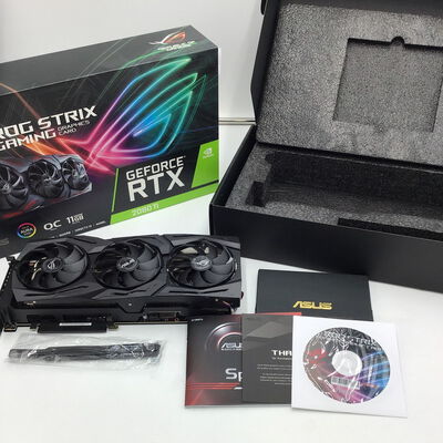 【白山FM松任店】中古  ASUS ROG-STRIX-RTX2080TI-O11G-GAMING (RTX2080Ti 11G GDR6) 4950002386 