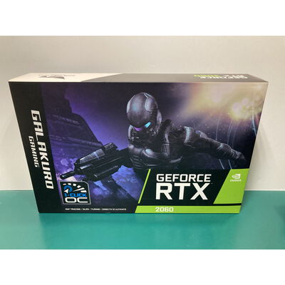 【富山本郷店】中古  玄人志向 GG-RTX2060-E6GB/DF (RTX2060 6GB PCI-E) 4760001232 
