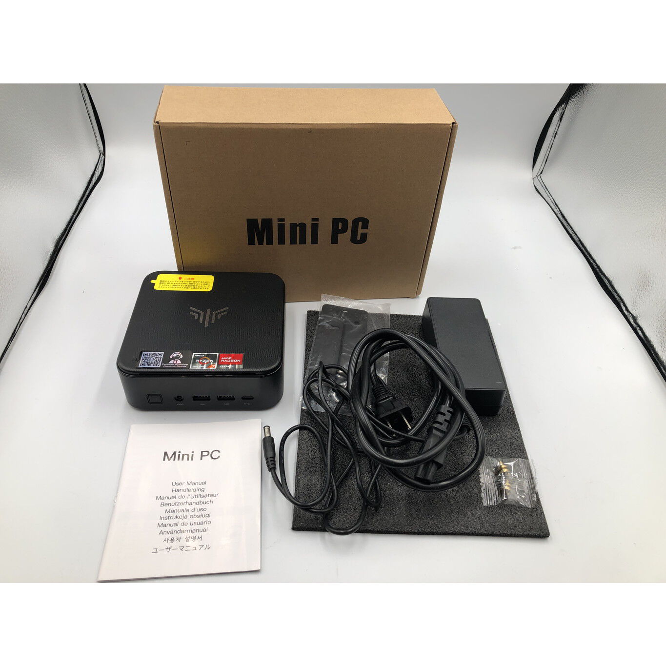 中古 NIPOGI ミニPC (Ryzen 7 5700U/32GB/SSD512GB/OSなし) 4680002263