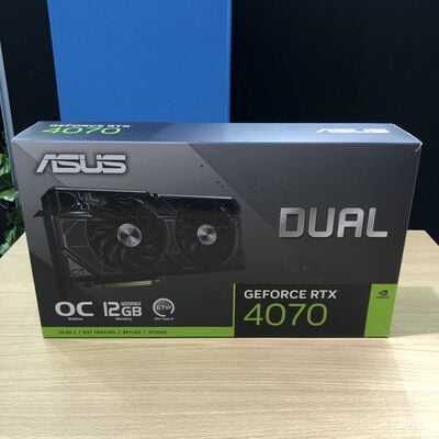 【甲府飯田店】中古  ASUS DUAL-RTX4070-O12G (RTX4070 12GB) 157131 
