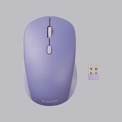 エレコム  M-MY30MBSBU (OSMOD Six USB無線/Bluetooth 静音マウス [6ボタン/Mサイズ] ブルー) 