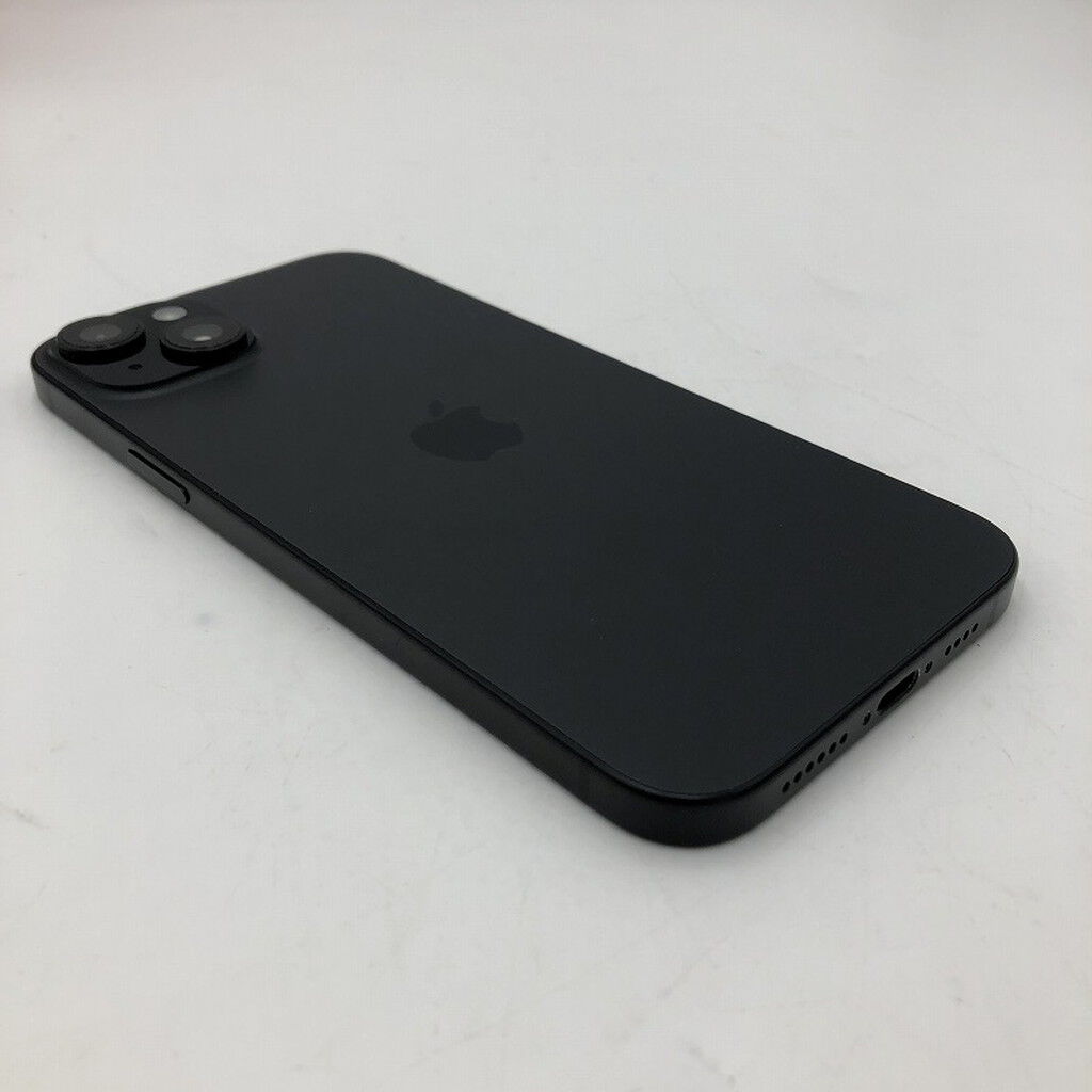 中古 【docomo版SIMフリー】Apple iPhone15 Plus 256GB ブラック