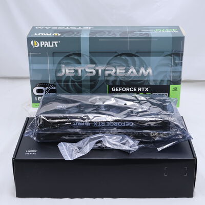 【通販センター】中古  Palit NED47TSS19T2-1043J JetStream OC (RTX4070Ti SUPER 16GB) 164254 