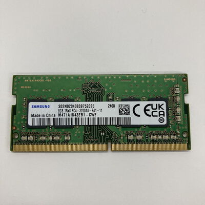 【神戸・三宮店】中古  DDR4 PC4-25600 8GB SODIMM ノート用 148256 