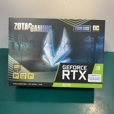 【富山本郷店】中古  ZOTAC GAMING GeForce RTX 3070 Twin Edge OC ZT-A30700H-10P (RTX3070 8G) 143904 