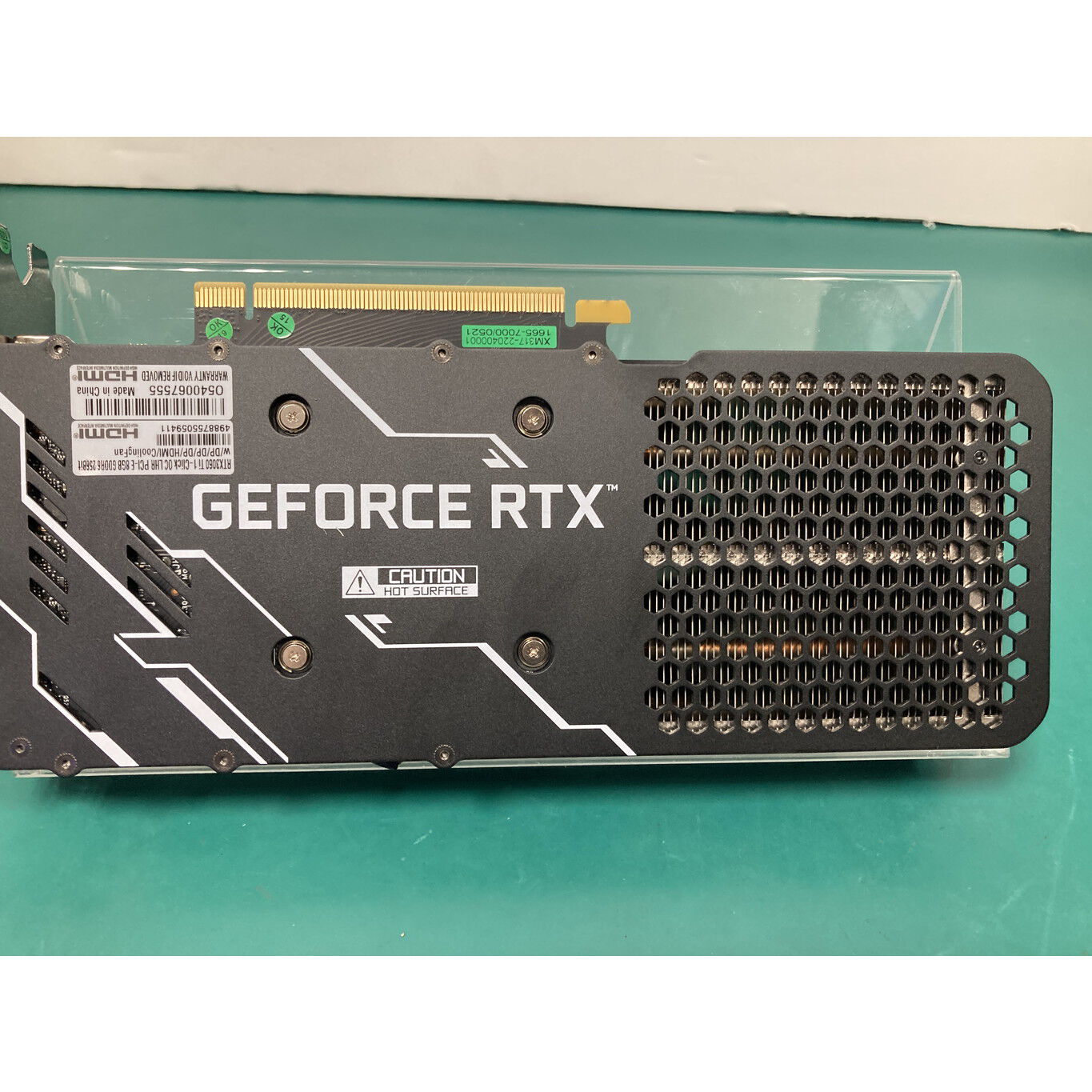 中古 【LHR版】玄人志向 GG-RTX3060Ti-E8GB/DF/LHR (RTX3060Ti