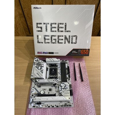 【座間相武台】中古  ASRock B650 Steel Legend WiFi (B650 AM5 ATX) 168306 