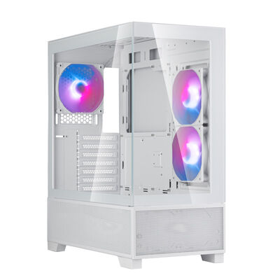SilverStone  Lucid 05 SST-LD05-W-ARGB (ATX ガラス ホワイト) 