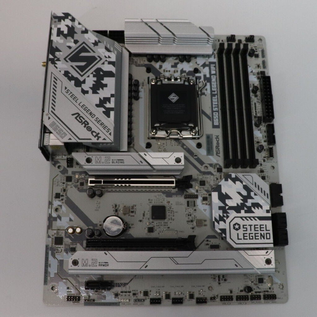 中古 ASRock B650 Steel Legend WiFi (B650 AM5 ATX) 3210014483【4/15