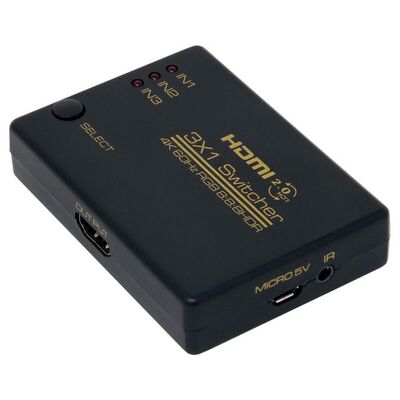 AINEX  MSW-03A (HDMI切替器 3入力→1出力) 
