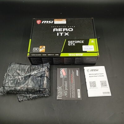 【大須店】中古  MSI GeForce GTX 1650 SUPER AERO ITX OC（GTX1650SUPER 4GB） 3480036327 
