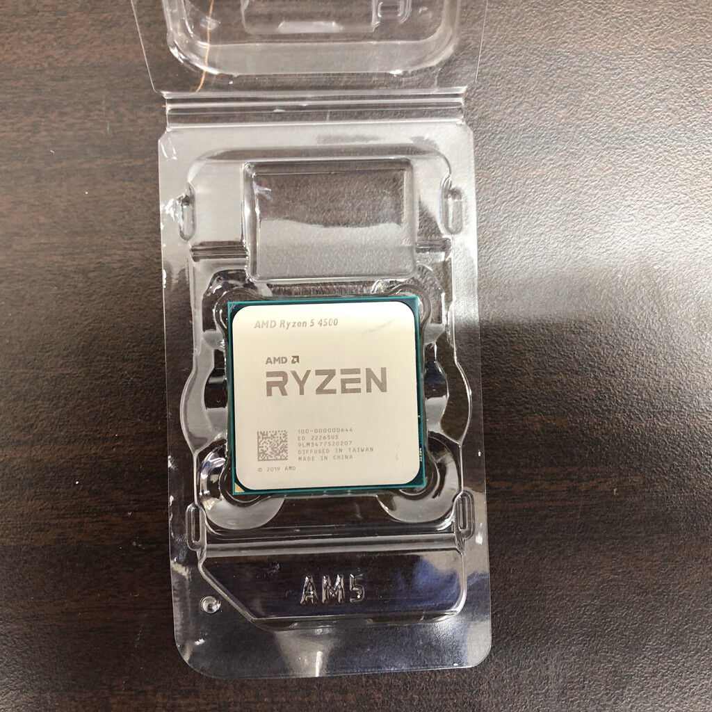 中古 AMD Ryzen 5 4500 (AM4/3.6GHz/11M/C6/T12/65W) 150745 （352637
