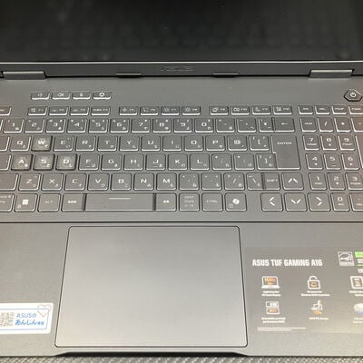 【富士青葉店】中古  ASUSTUF　GAMIING　A16(Ryzen 7 260/32GB/SSD1TB/RTX5070/W11H) 5070002011 