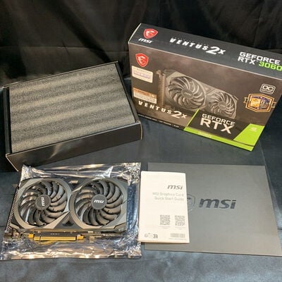 【横浜駅前店】中古  MSI GeForce RTX 3060 VENTUS 2X 12G OC (RTX3060 12GB) 144777 