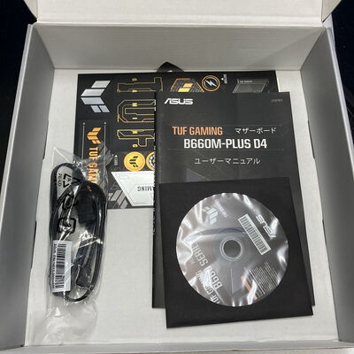 【新潟店】中古  ASUS TUF GAMING B660M-PLUS D4 (B660 mATX DDR4) 150345 