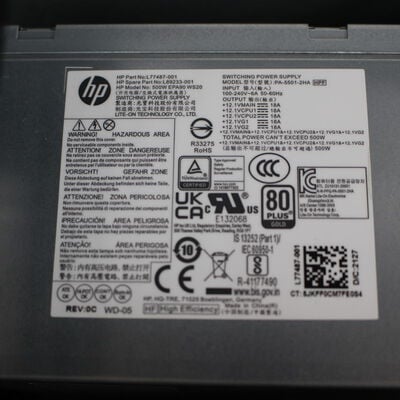 【通販センター】中古  HP Pavilion TG01-1172jp(Intel Core i7 10700F/32GB DDR4 (PC4)/SSD500GB/なし/NVIDIA GeForce RTX 3060 Ti 8GB/W11H64 MAR) 196947 