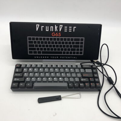 【郡山安積店】中古  DrunkDeer G65-B0A01 (有線 英語配列 Black) 4640002059