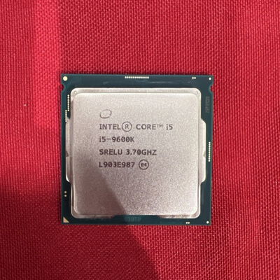 【静岡東瀬名店】中古  INTEL Core i5-9600K (1151/3.70GHz/9M/C6/T6) 138480 