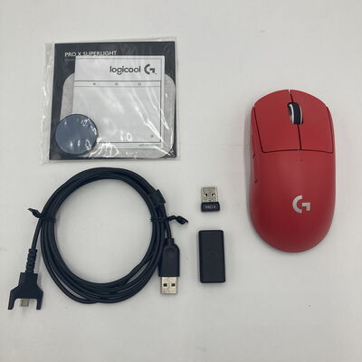 【白山FM松任店】中古  PRO X SUPERLIGHT Wireless Gaming Mouse G-PPD-003WL-RD 4950001172 