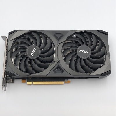 【甲府飯田店】中古  MSI GeForce RTX 3060 Ti VENTUS 2X 8G OCV1 LHR (RTX3060Ti 8GB) 4720002645 