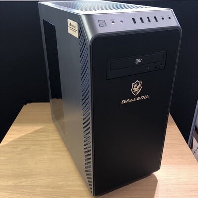 【甲府飯田店】中古  THIRDWAVE GALLERIA XA7C-R70S (i7 10700/16GB/SSD512GB/HDD2TB/RTX2070 SUPER/W11H) 182836 