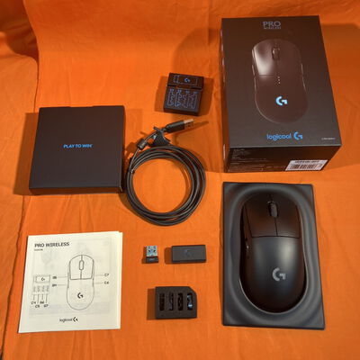 【なんば店】中古  Logicool PRO LIGHTSPEED Wireless Gaming Mouse G-PPD-002WLrd 3280019613 
