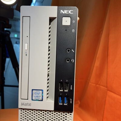 【なんば店】中古  NEC Mate タイプML PC-MRH32LZ6ACS4 (i7 8700/16GB/HDD 500GB/Mt/W10P64) 3280021546 