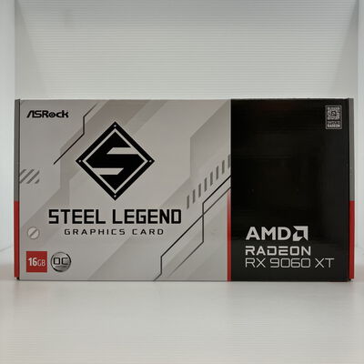 【秋葉原本店】中古  ASRock RX9060XT SL 16GO(RX9060XT Steel Legend 16G) 179896 