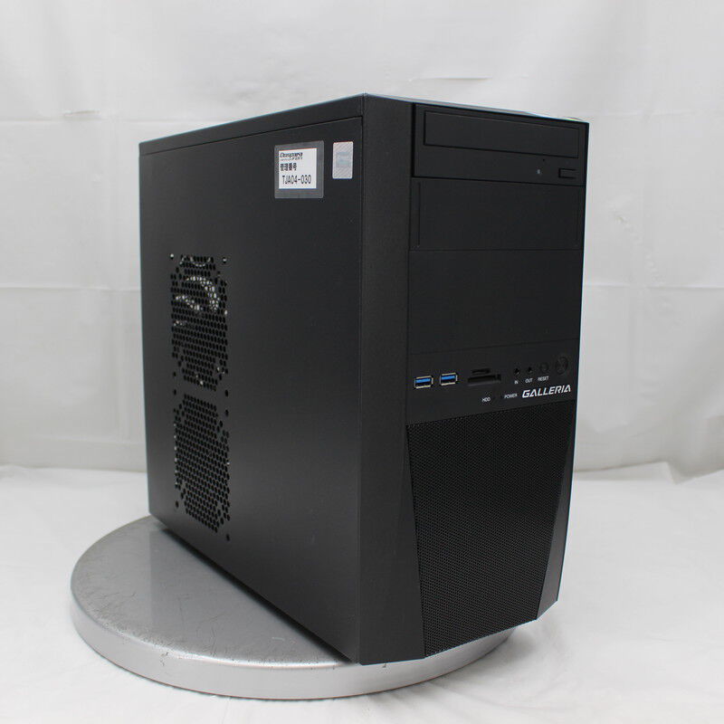 デスクトップPC Core i5-9400F 1060 16GB HDD2TB 中古 THIRDWAVE GALLERIA KTM(Intel Core i5 9400F/16GB DDR4 (PC4