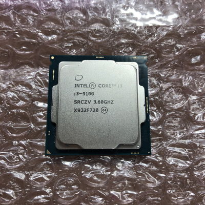 【宮崎恒久店】中古  Intel Core i3 9100 (1151/3.60GHz/6M/C4/T4) 140320 