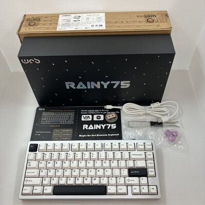【秋葉原本店】中古  WOBKEY Rainy75 Lite LR75SIL (無線 ｷｰﾎﾞｰﾄﾞ SV) 3410014205 