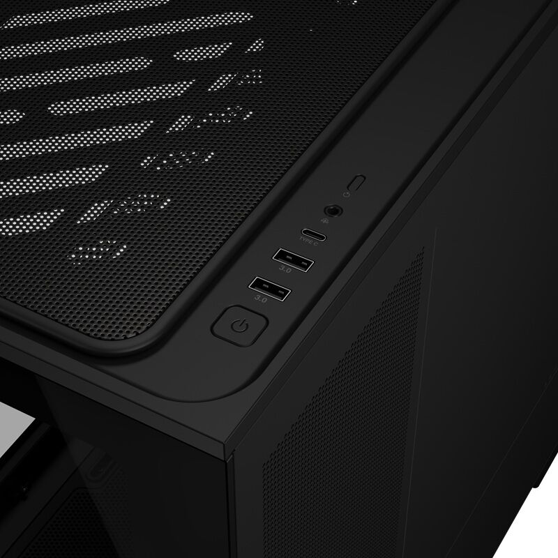 ASUS PRIME AP202 TG ARGB BLACK (MicroATX ガラス) ｜ パソコン通販の
