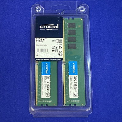 【横浜駅前店】中古  16GB 2枚組(合計32GB) PC4-25600/DDR4-3200 デスクトップ用 190913 