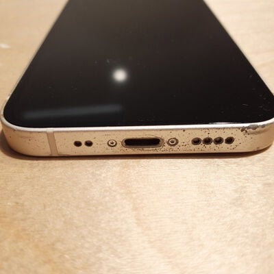 【鹿児島店】中古  【au】Apple iPhone12 mini 5.4インチ 128GB (ホワイト)  MGDM3J/A 144036 