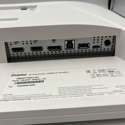 【新潟店】中古  iiyama G-Master GB2471HSU-W1(23.8/1920x1080/240Hz/HDMIx2/DPx1) 3290007428 