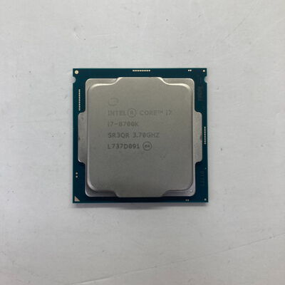 【千葉店】中古  INTEL Core i7 8700K (1151/3.70GHz/12M/C6/T12) 136197 