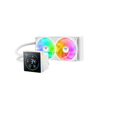 Thermaltake  TH240-S V3 ARGB Sync Snow CL-W471-PL12SW-A (240mm ARGB ホワイト) 