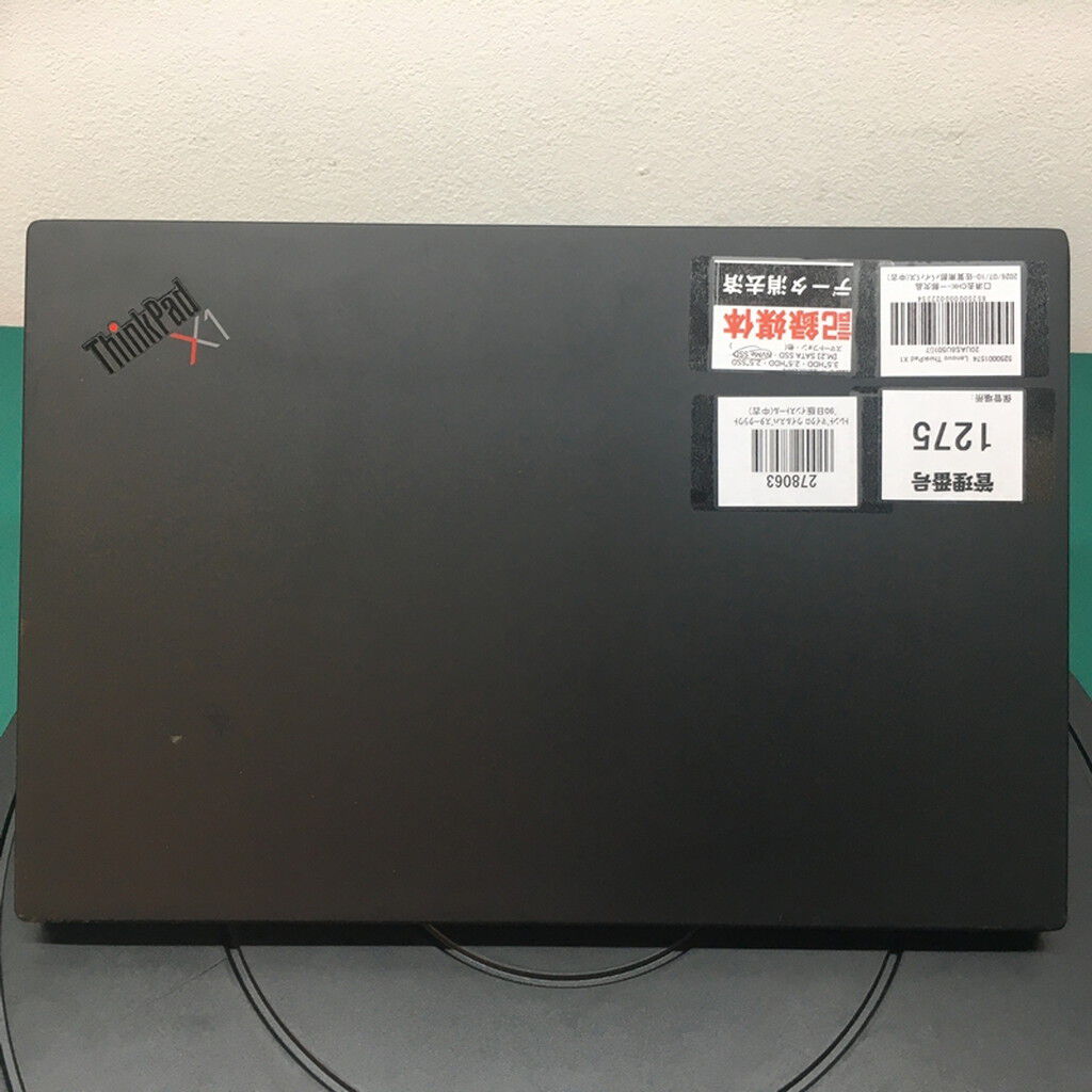 中古 Lenovo ThinkPad X1 20UAS6U501(i7-10610U/16GB/SSD512GB/オン