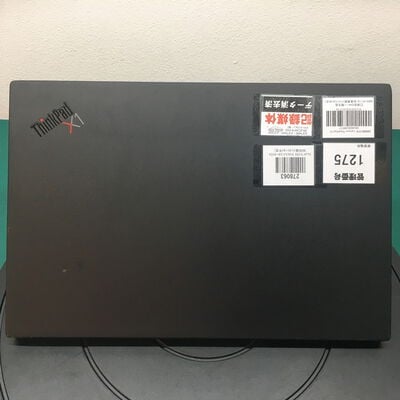 【佐賀南部バイパス店】中古  Lenovo ThinkPad X1 20UAS6U501(i7-10610U/16GB/SSD512GB/オンボード/14/1920x1080/W11P) 5250001574 