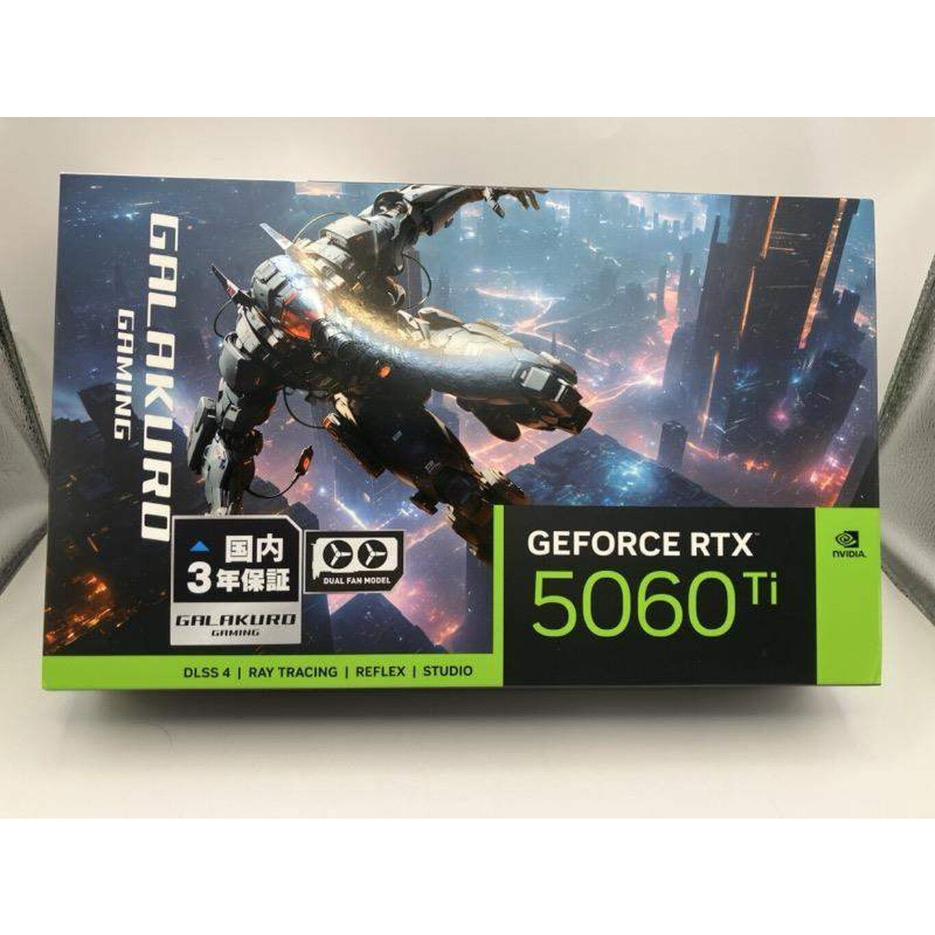 中古 玄人志向 GG-RTX5060Ti-E8GB/OC/DF (RTX5060Ti 8G) 178255