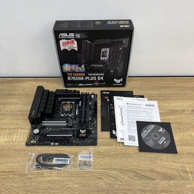 【津ラッツ店】中古  ASUS TUF GAMING B760M-PLUS D4 (B760 mATX DDR4) 167272 