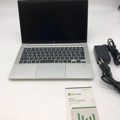 【大分店】中古  HP EliteBook 830 G8 MSO (Intel Core i5 1145G7 2.6GHz/16GB/SSD256GB/-/オンボード/13.3/1920x1080/Wi-Fi/WEBCAM/W11P/Microsoft Office Home and Business 2024) 190117 