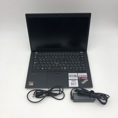 【大分店】中古  LENOVO ThinkPad X13 (AMD Ryzen 5 Pro 4650U 2.10GHz/32GB/SSD256GB/-/オンボード/13.3/1920x1080/Wi-Fi/WEBCAM/W11H) 185673 