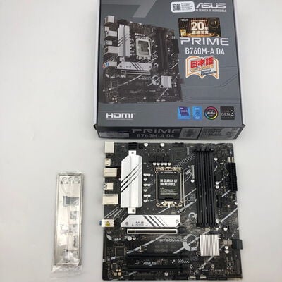 【大分店】中古  ASUS PRIME B760M-A D4 (B760 1700 mATX DDR4) 4860001179 