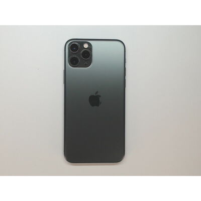 【前橋ｲﾝﾀｰｱｶﾏﾙ店】中古  【SIMロック解除済み】【SoftBank】 Apple iPhone11 Pro 512GB (ミッドナイトグリーン) MWCG2J/A 155458 