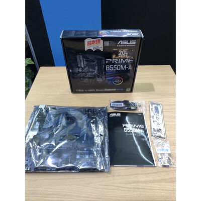 【甲府飯田店】中古  ASUS PRIME B550M-A (B550 AM4 mATX DDR4) 142903 